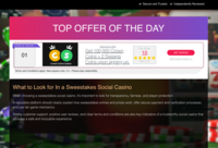 CSM - Casino Sweeps Offer of the Day (US) (STATE TARGETED) (Non Incent/Incent)