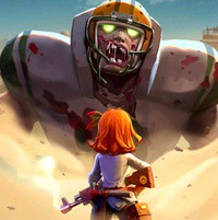 zombie waves-shooting game icon