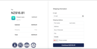CA|CC Submit|MID-FZ | SHOPR Checkout 9.95 ctc |All devices logo