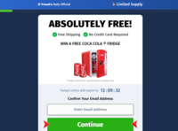 US|SOI|Win A Free Coca Cola Fridge|All Devices logo