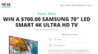 US| SOI| PrizeGrab - Samsung SmartTV 700$|All devices logo