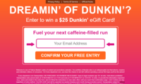 US|SOI| Consumer Test Connect - Dunkin Donuts $100|All Devices logo