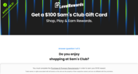US|SOI|Rewards US - Sams Club $100 Gift Card|All devices logo