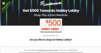 US|SOI|Rewards US - Sampler -Hobby Lobby $500|All Devices logo