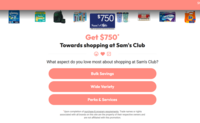 US|SOI|Flash Poll - Dynamic - Sams Club - $750 Shopping|All Devices logo