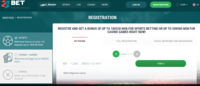 ZA|CPA|22 BET regform page logo