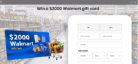 US|SOI|Win $2000 Walmart Gift Card|All devices logo