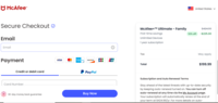 US|CC Submit|DTC - McAfee Ultimate Family|All devices logo