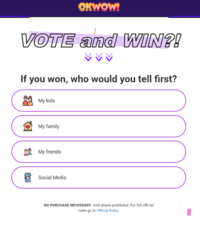 US|SOI|OkWow.com - Small Prize|All devices logo