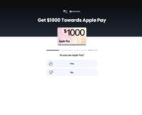US|SOI|Apple Pay $1000|Mobile only logo