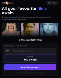 Starly - Unlimited Movies